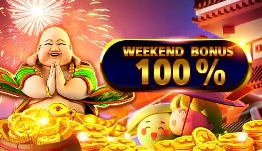 weekend bonus 100 %