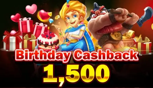 Birthday cashback bonus 