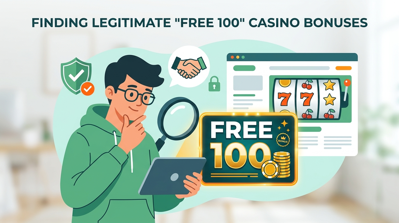 What is a 'Slot Casino Free 100' Offer?