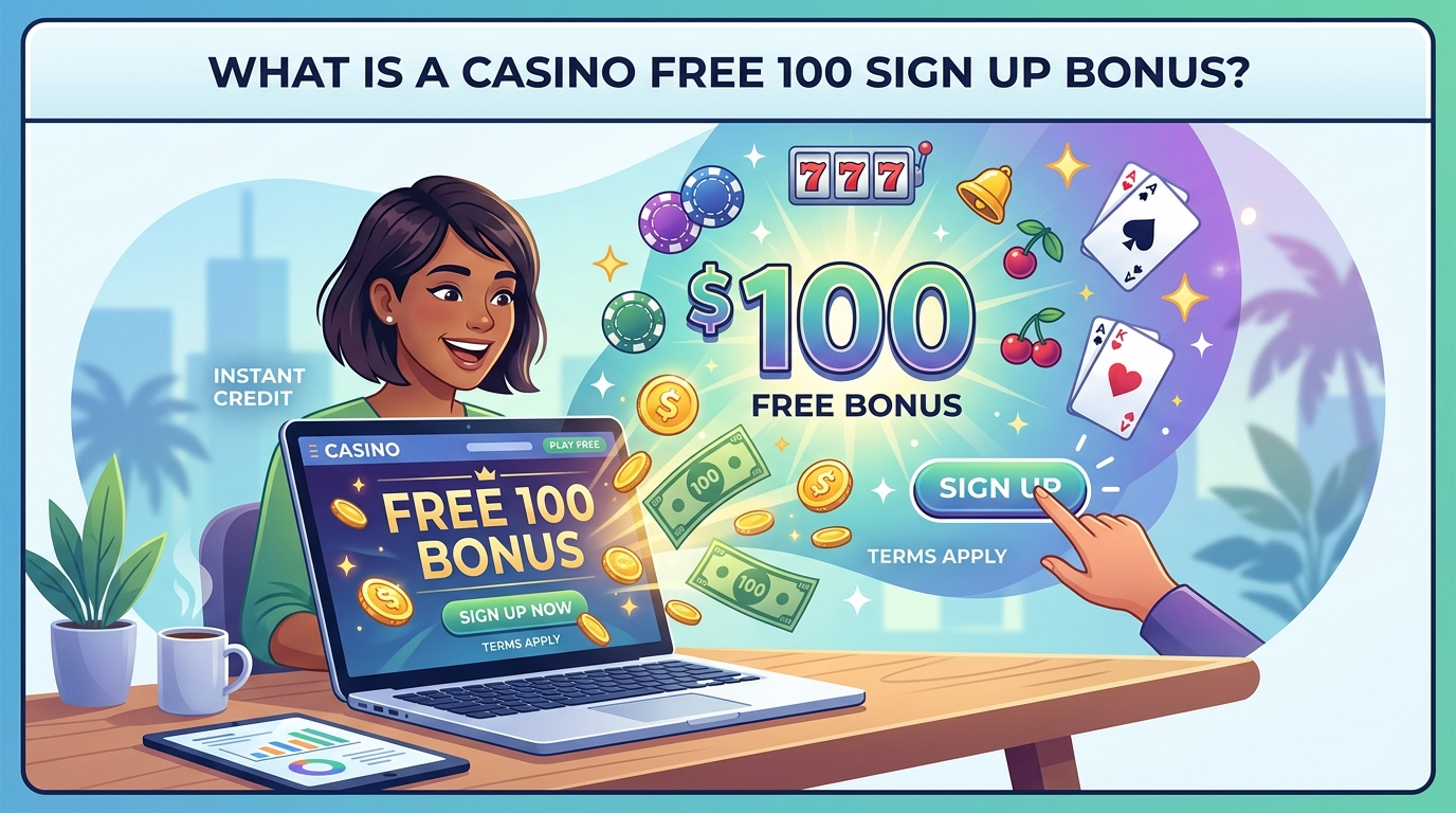 What is a Casino Free 100 Sign Up Bonus?